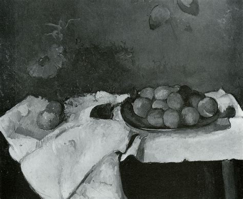 Paul Cézanne Still Life Plate of Peaches