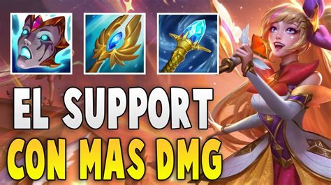 SERAPHINE SUPPORT Es LO MAS ROTO Que PUEDES VER Con ESTA BUILD YouTube