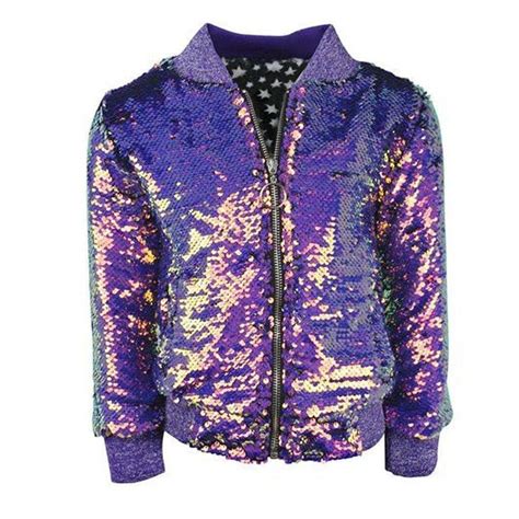 Sequin Bomber Sequins Bomber Jacket Etsy