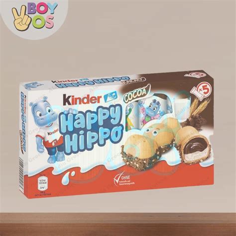 Kinder Happy Hippo Chocolate Kinder Bueno Hippo Shaped Kinder T5 103 5g