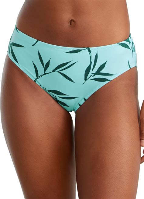 Fantasie Swim Luna Bay Mid Rise Bikini Briefs 18 Glacier Amazon Co