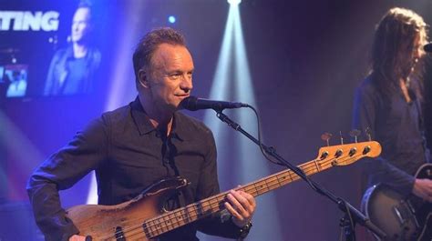 Sting Shape Of My Heart Live Le Grand Studio Rtl Sting Jazz