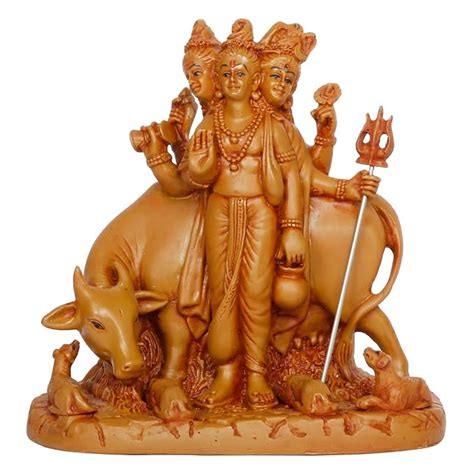 Buy Artvarko Lord Dattatreya Polyresin Idol Bhagwan Datta Murti Statue