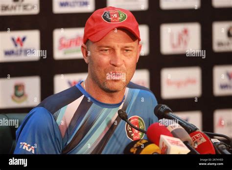 Afghanistan Cricket Team Head Coach Jonathan Trott Attends Pre Match