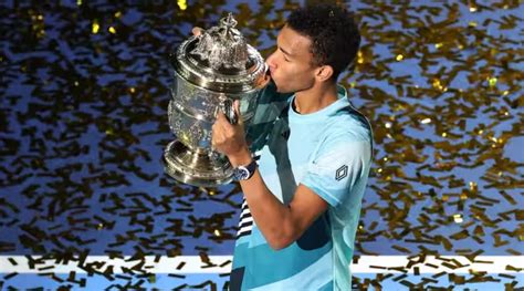 Basel S ATP King Auger Aliassime Returns