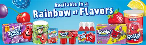 Kool Aid Summer Blast Tropical Punch Drink Mix 19 Oz Canister