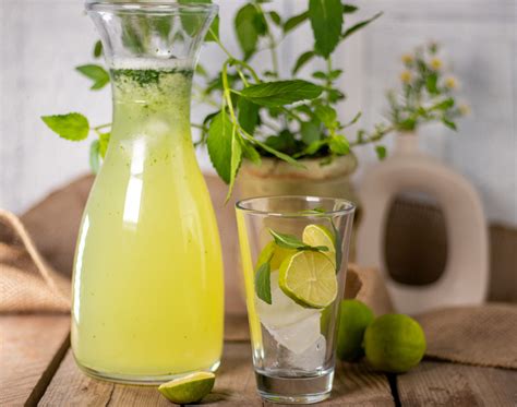 Limetten Minz Limonade Erfrischend Und Lecker Dailyvegan