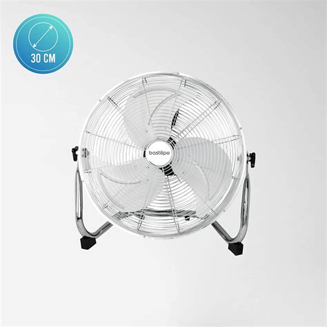 Ventilador Industrial De Pie Indico W Cm Bastilipo