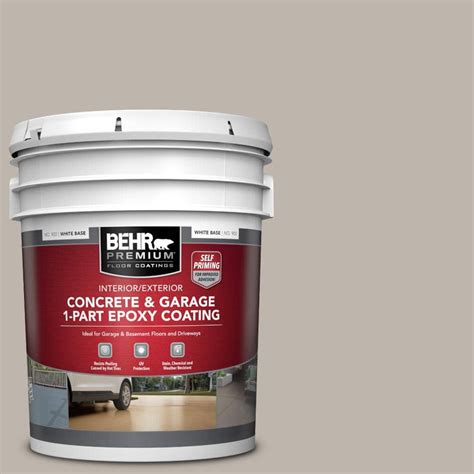 Behr Premium Gal Ppu Graceful Gray Self Priming Part Epoxy