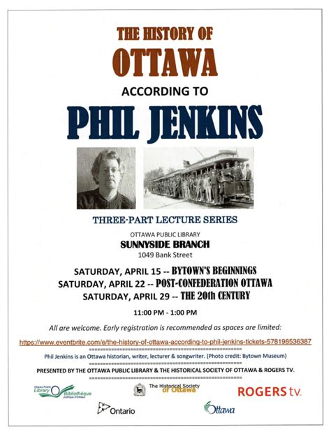 The History Of Ottawa According To Phil Jenkins The Historical