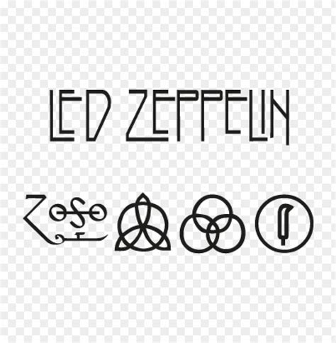 Led Zeppelin Vector Logo Free Download - 466911 | TOPpng