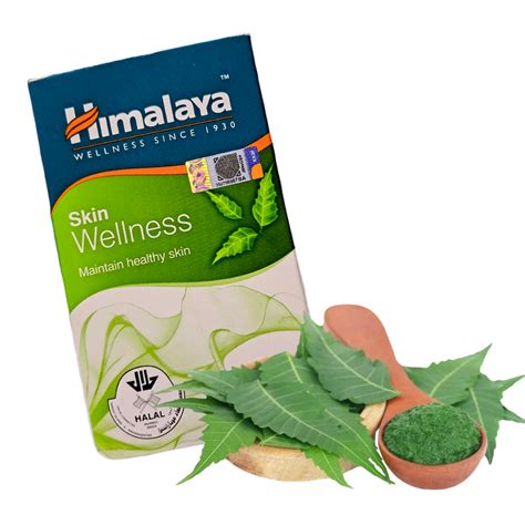 Himalaya Neem Skin Wellness Capsule 60s Acne Skin Infections Allergies