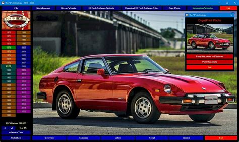 The Nissan Z Zx Anthology 1970 2020 Etsy