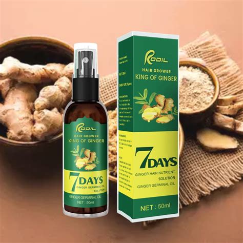 Rodil Ginger Hair Oil 7 Days Hair Grower King Of Ginger 50ml Lazada Ph