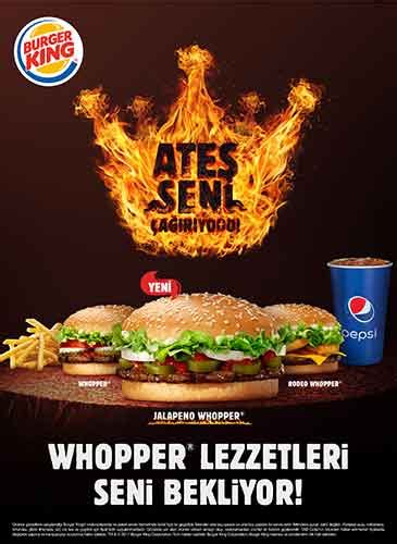 Burger Kings New Advertising Campaign On The Air “fire Is Calling