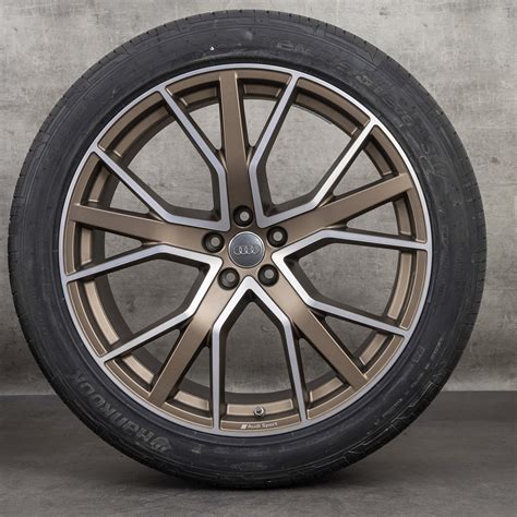 Audi 22 Inch Velgen Q8 SQ8 4M8 Alloy Velgen Zomerbanden Zomervelgen