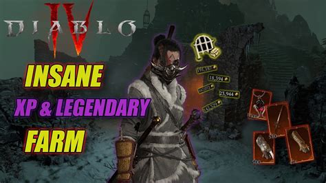 Insane Xp Legendary Farm Diablo Iv New Xp Farm After Patch D