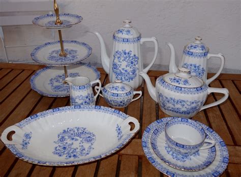 Seltmann Weiden China Blau Dorothea Kaffeeservice Teile Zur