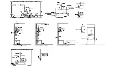 Fire Pump Room Layout Drawing