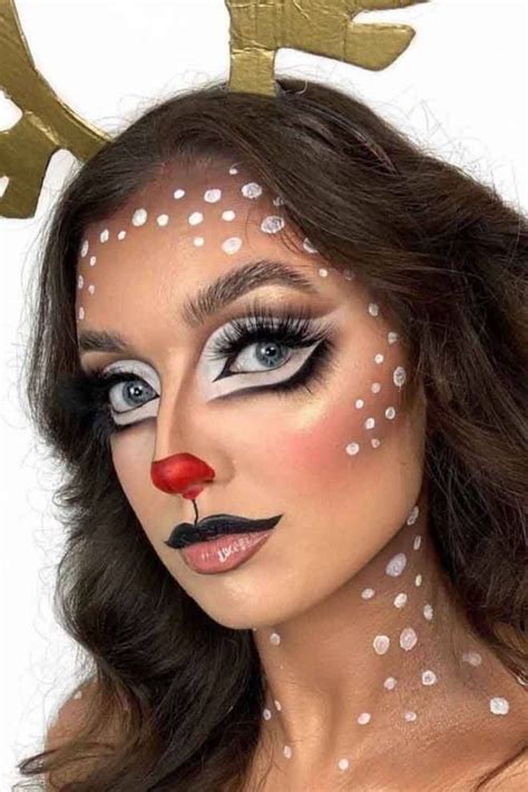 Pin De Shelly Williams Em Reindeer Costumes Maquiagem Do Dia Dos