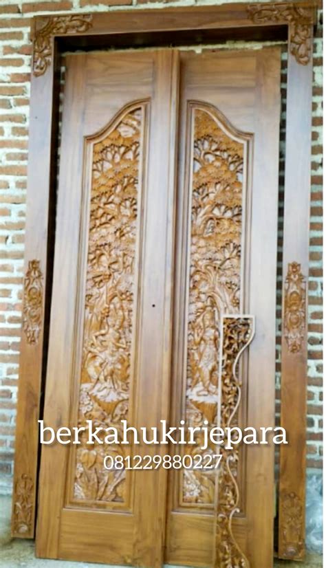 Gebyok Gapura Minimalis Pintu Ukir Rama Shinta Berkah Ukir Jepara