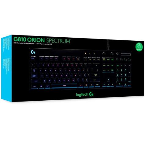 Logitech G810 Orion Spectrum RGB Mechanical Gaming Keyboard - IGN