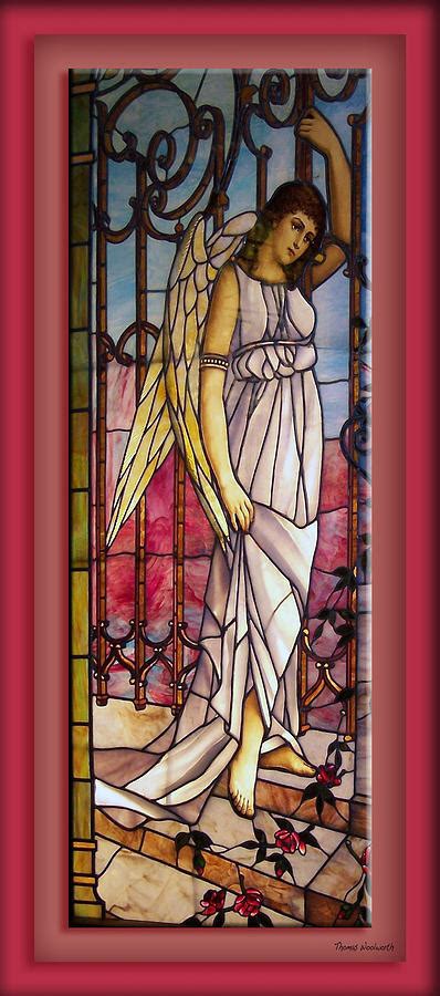 Angel Stained Glass Window Photograph By Thomas Woolworth Pixels