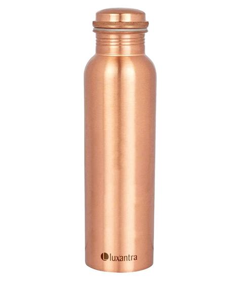 Luxantra Pure Copper Joint Free Copper Ml Copper Water Bottle Set