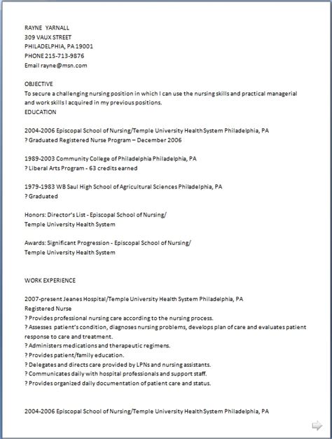 Temple Resume Template