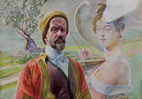 Jacek Malczewski AUTOPORTRET Z MEDUZĄ 1922 Aukcja internetowa