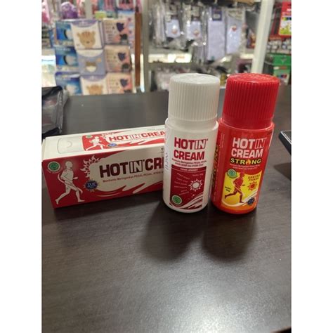 Jual HOTIN CREAM 120gram Hot In Cream Botol Putih Dan Botol Hijau 120gr Shopee Indonesia