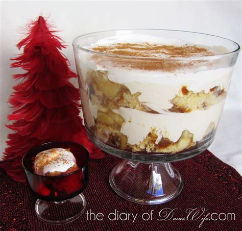 Salted Caramel Apple Trifle Caramel Apple Trifle Trifle Dish Desserts