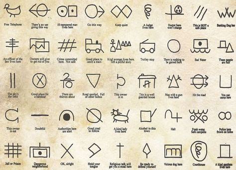 44 Best Hobo symbols ideas | hobo symbols, symbols, hobo