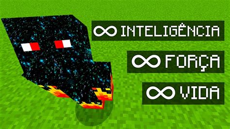 Fiquei Imortal e Invencível no Minecraft YouTube