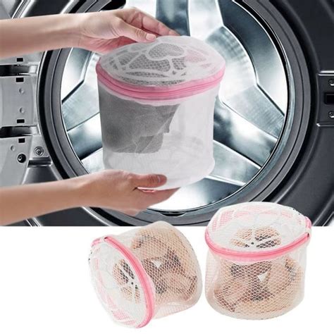 Sac de lavage à fermeture éclair pour femmes protection de soutien gorge Lingerie sous