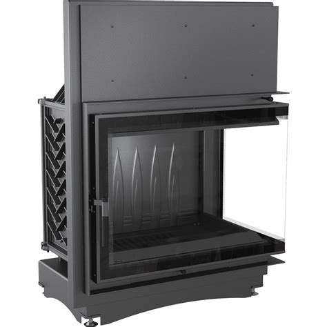 Cast Iron Fireplace Amelia Deco Right 21 Kw Ø 200 Kratki