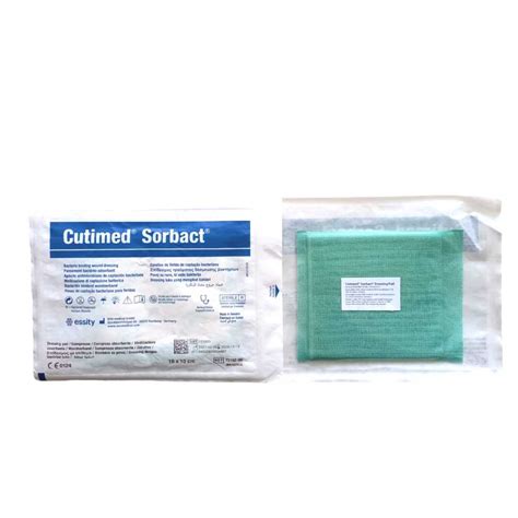 Jual Cutimed Sorbact Dressing Pad Cm X Cm Shopee Indonesia