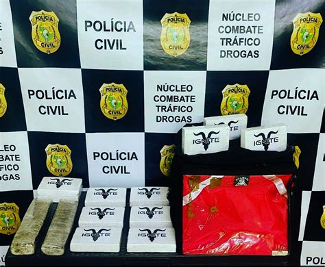 Polícia Civil Prende Homem Em Posse De Quase 14 Kg De Entorpecentes Em