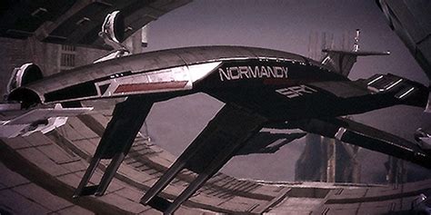 SSV Normandy SR1 And SR2 In Mass Effect Full Profile Mass Effect