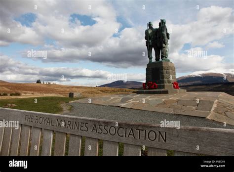 Commando memorial Spean Bridge Scotland Stock Photo - Alamy