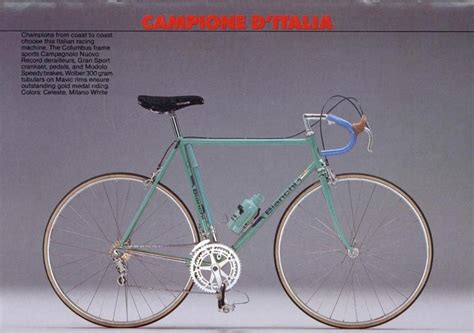 Bianchi Bicycle Catalog 80s Bianchi Bicycle Bicycle Classic Road Bike