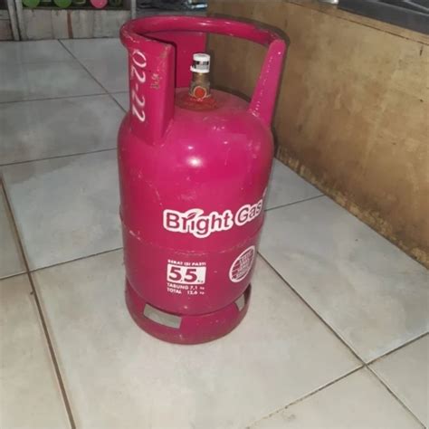 Jual Tabung Gas 5 5 Kg Elpiji Lpg 5 5 Kg Bright Gas Segel Asli