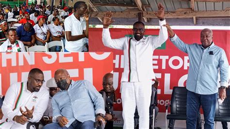 Mahama Storm Ayawaso West Constituency To Endorse John Dumelo As