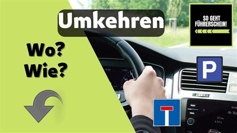 Umkehren Wo geht es und wie klappt es am besten Führerschein YouTube