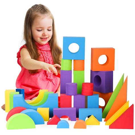 Buy Large Building Foam Blocks For Toddlers 30 Piece Giant Jumbo Big