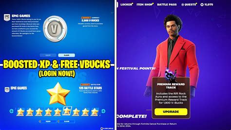 Fortnite Grants Us Free Vbucks And So Much Xp Festival Update Youtube