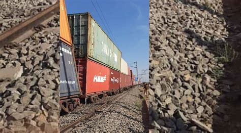 Railway Traffic Hit After Goods Train Derails In Bhavnagar Rajkot