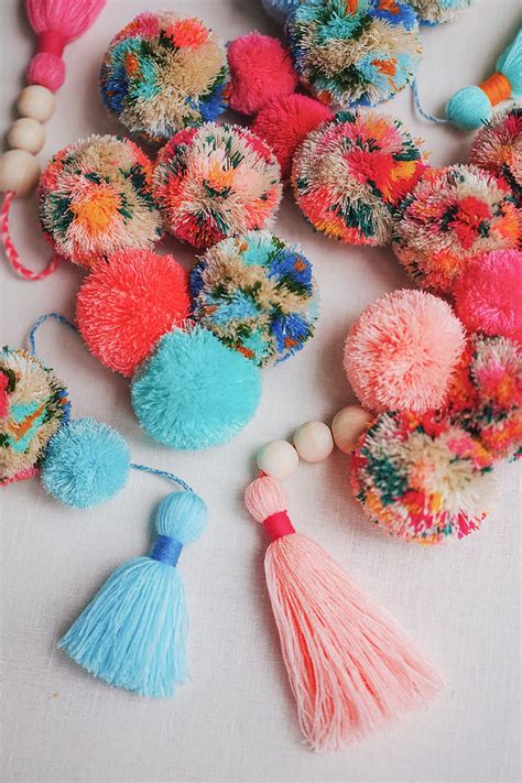 Diy Yarn Pom Pom Fulcrum Design