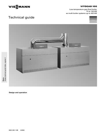 Viessmann Vitogas Technical Guide Manualzz