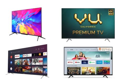 Realme Smart Tv K Mi Tv X More Best K Smart Tvs In India Under